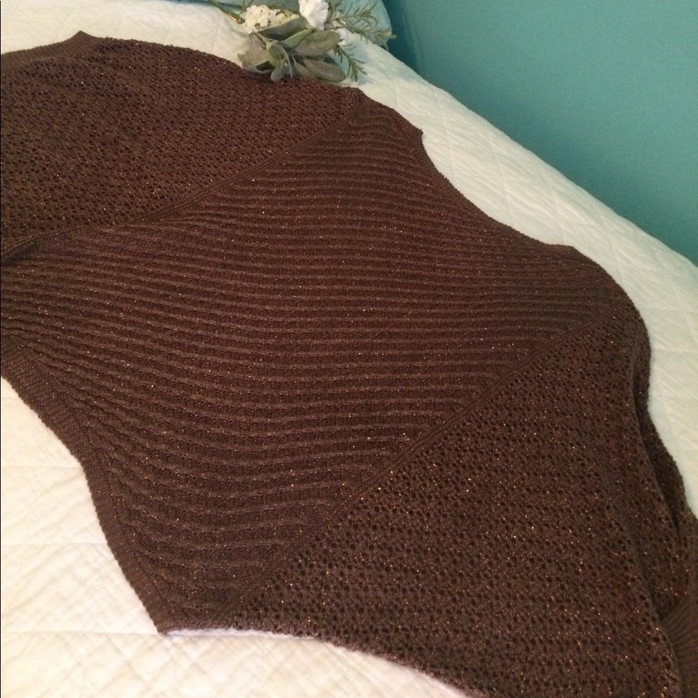 Bisou Bisou Retro Poncho Top - Picture 5 of 10